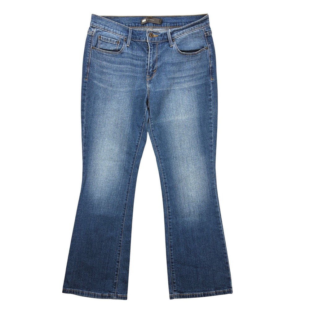 Levi's 515 Bootcut Jeans Women's 10 Blue Stretch Denim W30 L30 Mid Rise
